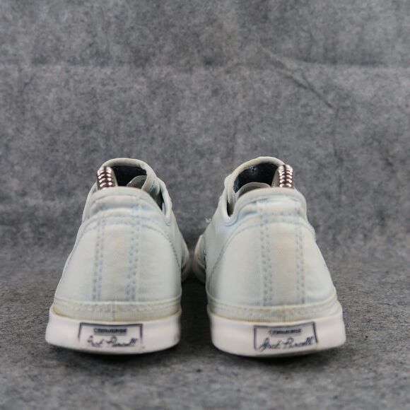Converse Shoes Womens 9 Sneakers Jack Purcell Ox Classic Canvas Retro Blue Low - Picture 5 of 14